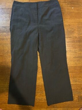 Geoffrey Beene Gray Wide-Leg Trousers